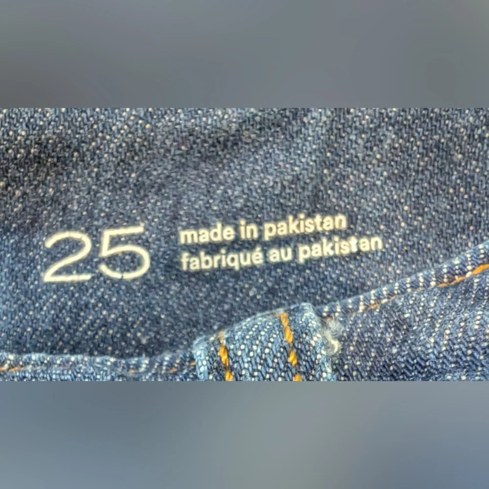 Pilcro Women’s Contemporary Trouser Jeans Blue Denim Size 25